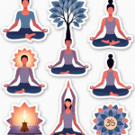 Fitness & Exercise - Sticker Sheet v18